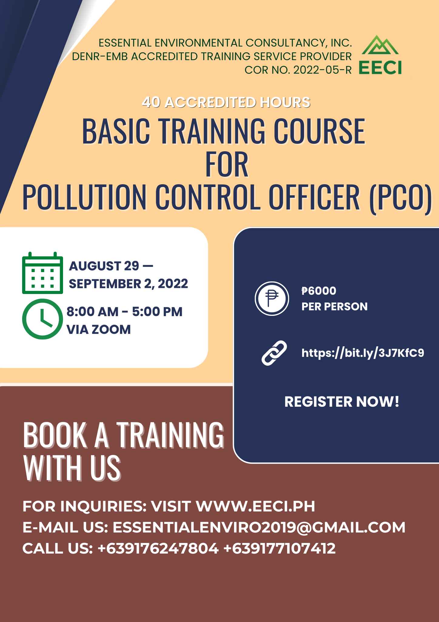 PCO Basic Training Course • Essential Environmental Consultants Inc