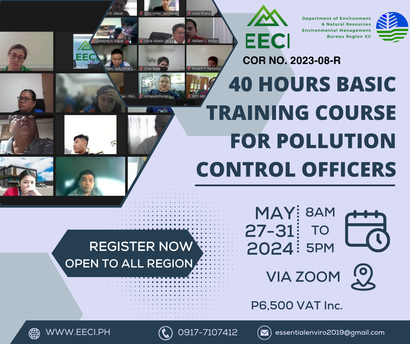 May 27-31, 2024 40 Hours Basic PCO Training • Essential Environmental ...